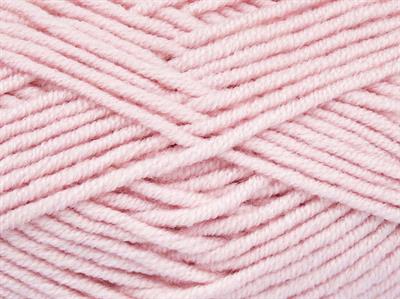 Lot of 4 x 100gr Skeins Ice Yarns CLASSIC WOOL BULKY (25% Wool) Yarn Baby Pink