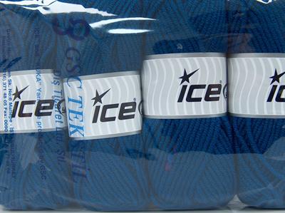 Lot of 4 x 100gr Skeins Ice Yarns CLASSIC WOOL BULKY (25% Wool) Yarn Blue