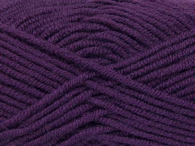 Lot of 4 x 100gr Skeins Ice Yarns CLASSIC WOOL BULKY (25% Wool) Yarn Maroon