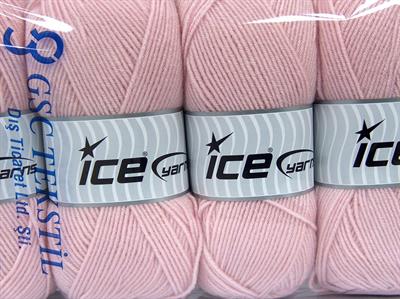 4x100gr. CLASSIC WOOL LIGHT Yün, Akrilik Bebe Pembesi Kışlık, Yün, Düz iplikler