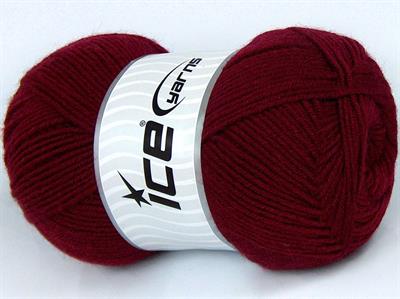 4x100gr. CLASSIC WOOL LIGHT Yün, Akrilik Bordo Kışlık, Yün, Düz iplikler