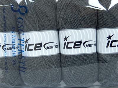 4x100gr. CLASSIC WOOL LIGHT Yün, Akrilik Gri Kışlık, Yün, Düz iplikler
