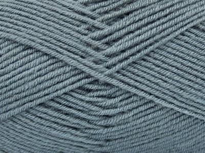 4x100gr. CLASSIC WOOL LIGHT Yün, Akrilik Gri Kışlık, Yün, Düz iplikler