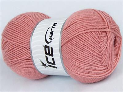 4x100gr. CLASSIC WOOL LIGHT Yün, Akrilik Açık Pembe Kışlık, Yün, Düz iplikler