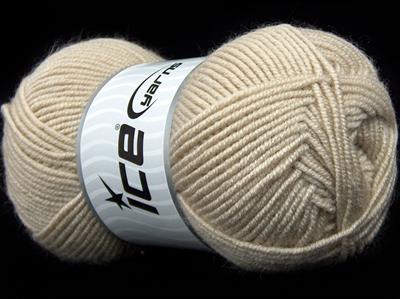 4x100gr. CLASSIC WOOL WORSTED Yün, Akrilik Açık Bej Kışlık, Yün, Düz iplikler, Worsted