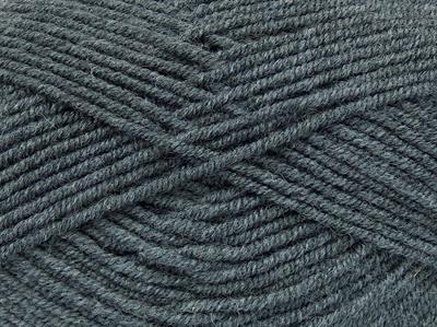 4x100gr. CLASSIC WOOL WORSTED Yün, Akrilik Gri Kışlık, Yün, Düz iplikler, Worsted