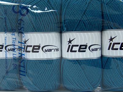 4x100gr. CLASSIC WOOL WORSTED Yün, Akrilik Kot Mavisi Kışlık, Yün, Düz iplikler, Worsted