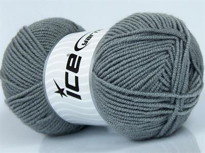 4x100gr. CLASSIC WOOL WORSTED Yün, Akrilik Açık Gri Kışlık, Yün, Düz iplikler, Worsted