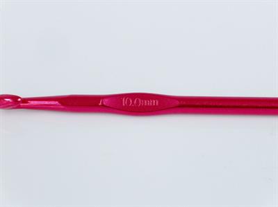 Color Aluminum Crochet Hooks - 15 cm . 10 mm (US 15)
