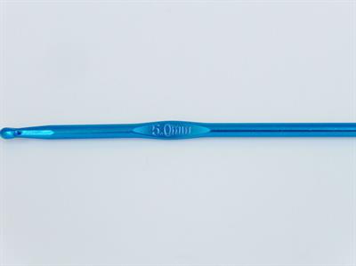 Color Aluminum Crochet Hooks - 15 cm . 5 mm (US 8)