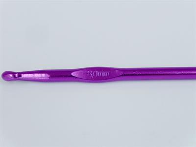 Color Aluminum Crochet Hooks - 15 cm . 8 mm (US 11)