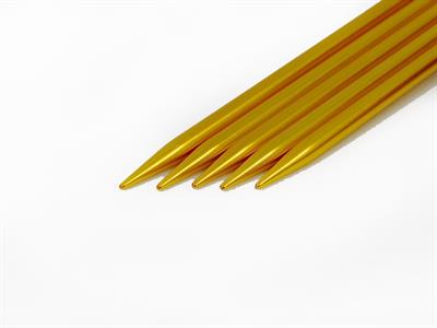 Color Double Point Knitting Needles . 6 mm (US 10)