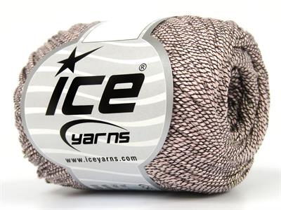 6x50gr. COTTON GLITZ Metalik Simli, Pamuk Pudra Pembe Metalik Simli, Yazlık İplikler, Pamuk