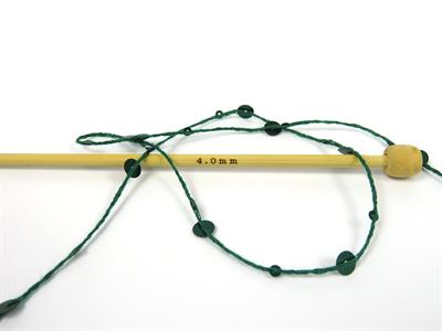 4x50gr. COTTON PAILLETTE Pamuk Yeşil Metalik Simli, Yazlık İplikler, Pamuk, Boncuklu Pullu