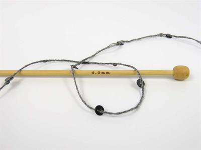 4x50gr. COTTON PAILLETTE Pamuk Gri Metalik Simli, Yazlık İplikler, Pamuk, Boncuklu Pullu