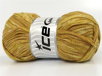 Lot of 4 x 100gr Skeins Ice Yarns COTTON SPLASH (100% Cotton) Yarn Brown Shades