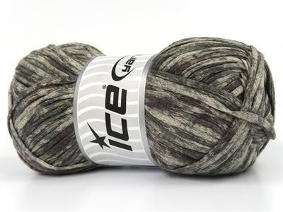 Lot of 4 x 100gr Skeins Ice Yarns COTTON SPLASH (100% Cotton) Yarn Grey Shades