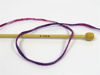 Lot of 4 x 100gr Skeins Ice Yarns COTTON SPLASH (100% Cotton) Yarn Purple Fuchsia Turquoise Shades