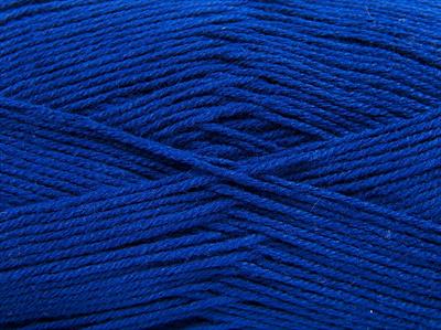 4x100gr. COTTONAC FINE Pamuk, Akrilik lacivert Yazlık İplikler, Pamuk