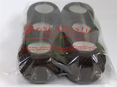 6x50gr. CRAFTY Akrilik Kahverengi Yazlık İplikler, Tığ İşi, 100% Akrilik