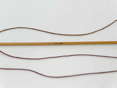 6x50gr. CRAFTY Akrilik Koyu Kahverengi Yazlık İplikler, Tığ İşi, 100% Akrilik