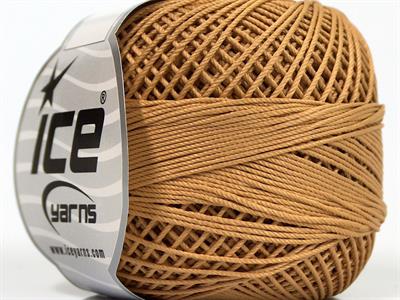 6x50gr. CRAFTY Akrilik Açık Kahve Yazlık İplikler, Tığ İşi, 100% Akrilik