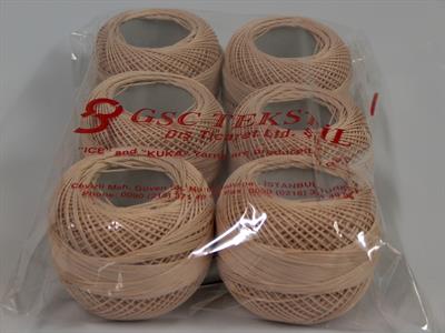 6x50gr. CRAFTY Akrilik Pudra Pembe Yazlık İplikler, Tığ İşi, 100% Akrilik