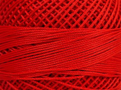 6x50gr. CRAFTY Akrilik Kırmızı Yazlık İplikler, Tığ İşi, 100% Akrilik