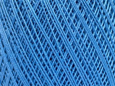 Lot of 6 Skeins Ice Yarns DAPHNE COTTON (100% Mercerized Cotton) Yarn Blue