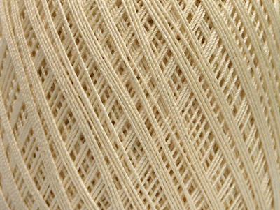 Lot of 6 Skeins Ice Yarns DAPHNE COTTON (100% Mercerized Cotton) Yarn Cream