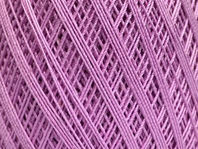 Lot of 6 Skeins Ice Yarns DAPHNE COTTON (100% Mercerized Cotton) Yarn Lilac