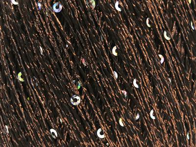 6x25gr. DAZZLE PAILLETTE Metalik Simli Bakır Metalik Simli, Yazlık İplikler, Boncuklu Pullu