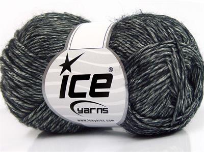 8x50gr. DENIM Akrilik, Pamuk Siyah Yazlık İplikler, Pamuk