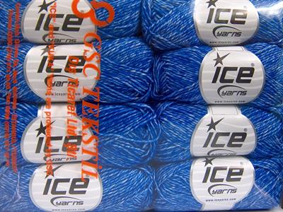 8x50gr. DENIM Akrilik, Pamuk Mavi Yazlık İplikler, Pamuk