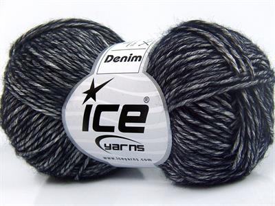 8x50gr. DENIM Akrilik, Pamuk Koyu laci Yazlık İplikler, Pamuk