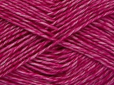 8x50gr. DENIM Akrilik, Pamuk Fuşya Yazlık İplikler, Pamuk