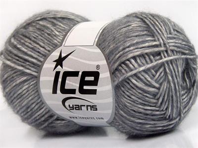 8x50gr. DENIM Akrilik, Pamuk Gri Yazlık İplikler, Pamuk