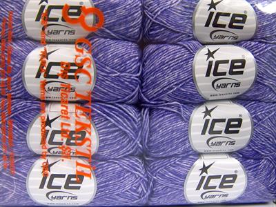 8x50gr. DENIM Akrilik, Pamuk Leylak Yazlık İplikler, Pamuk