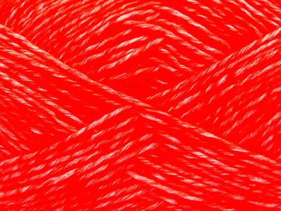 8x50gr. DENIM Akrilik, Pamuk Neon Turuncu Yazlık İplikler, Pamuk