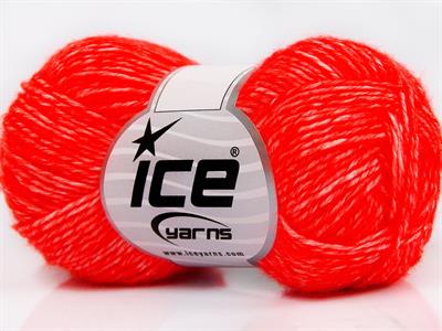 8x50gr. DENIM Akrilik, Pamuk Neon Turuncu Yazlık İplikler, Pamuk