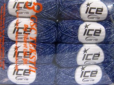 8x50gr. DENIM Akrilik, Pamuk Mor Yazlık İplikler, Pamuk