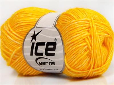 8x50gr. DENIM Akrilik, Pamuk Sarı Yazlık İplikler, Pamuk