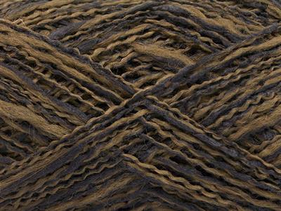 Lot of 8 Skeins Ice Yarns DOPPIO LANA (44% Wool) Yarn Camel Dark Maroon