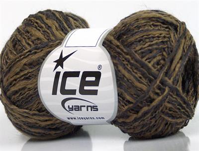 Lot of 8 Skeins Ice Yarns DOPPIO LANA (44% Wool) Yarn Camel Dark Maroon