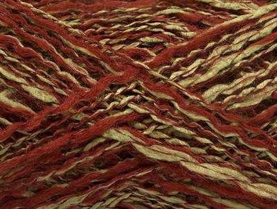 Lot of 8 Skeins Ice Yarns DOPPIO LANA (44% Wool) Yarn Copper Light Khaki