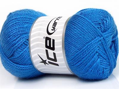 4x100gr. DORA Akrilik Mavi Kışlık, Düz iplikler, 100% Akrilik