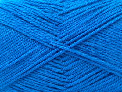 Lot of 4 x 100gr Skeins Ice Yarns DORA Hand Knitting Yarn Blue