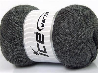 4x100gr. DORA Akrilik Koyu Gri Kışlık, Düz iplikler, 100% Akrilik