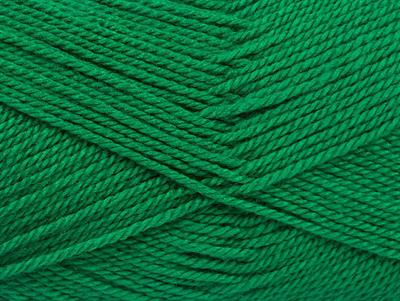 4x100gr. DORA Akrilik Zümrüt Yeşil Kışlık, Düz iplikler, 100% Akrilik