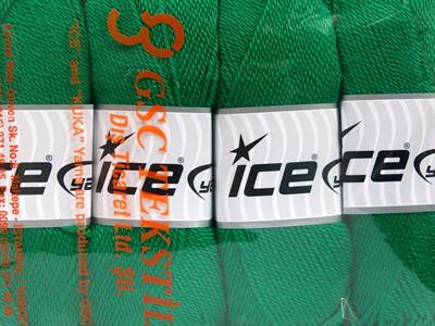 4x100gr. DORA Akrilik Zümrüt Yeşil Kışlık, Düz iplikler, 100% Akrilik